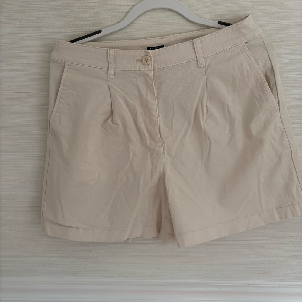 J.Crew Pleated Chino 4” Short - 6